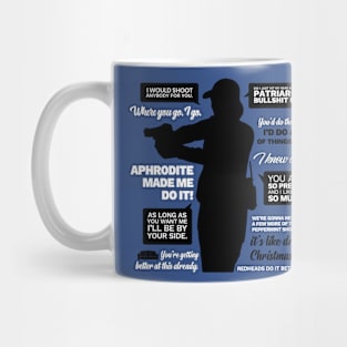 Nicole Haught Silhouette Quotes - Wynonna Earp Mug